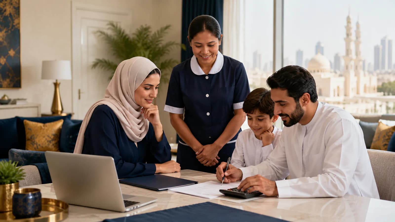 Live In Maid Salary Ajman 2026